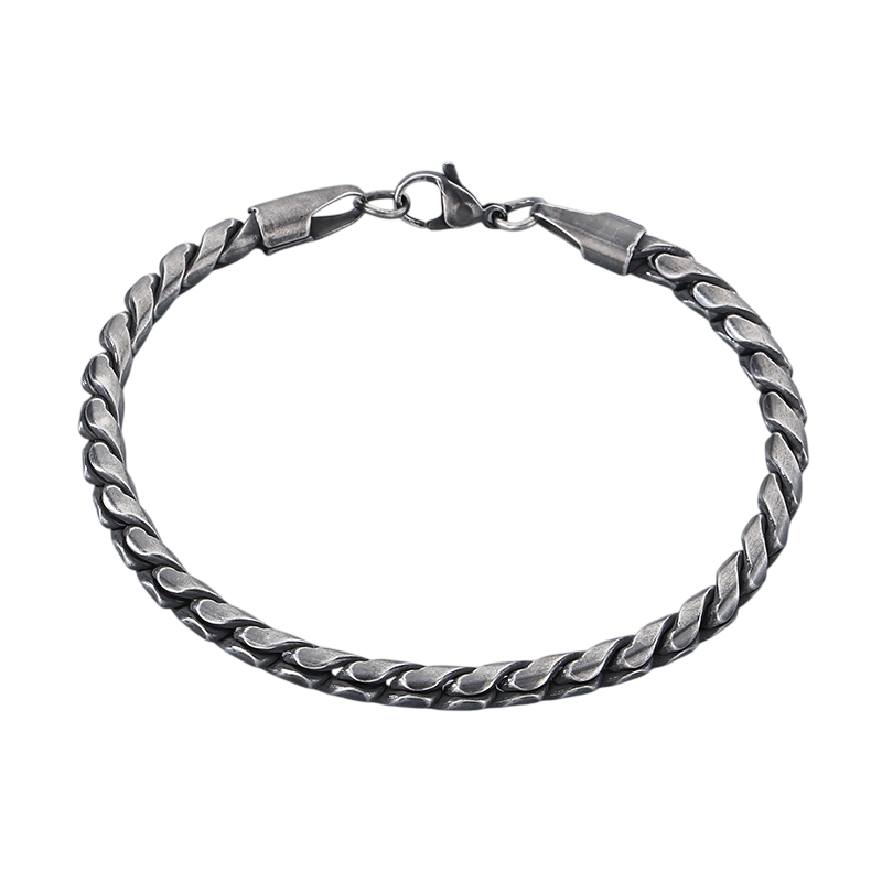 Steel Link Bracelet