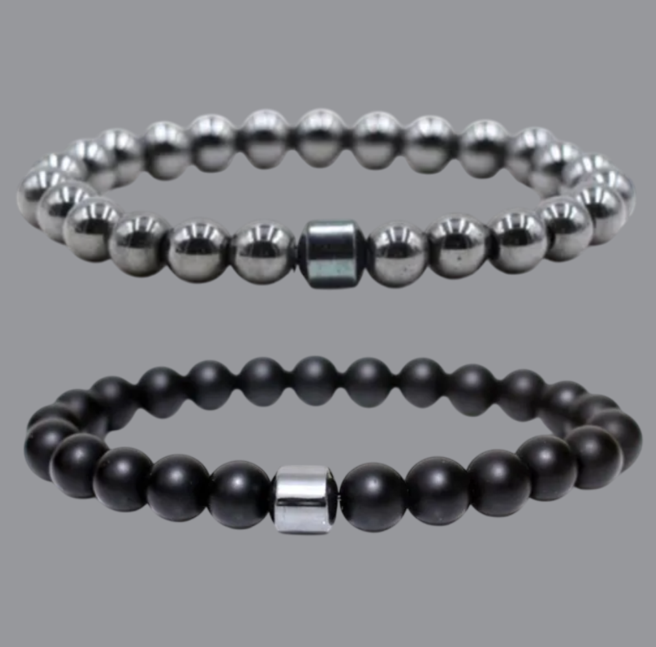 The Slate Beads Bracelet