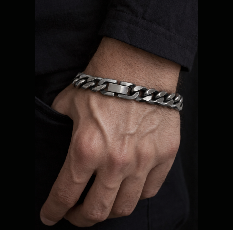 The Blacklink Bracelet (19 cm)