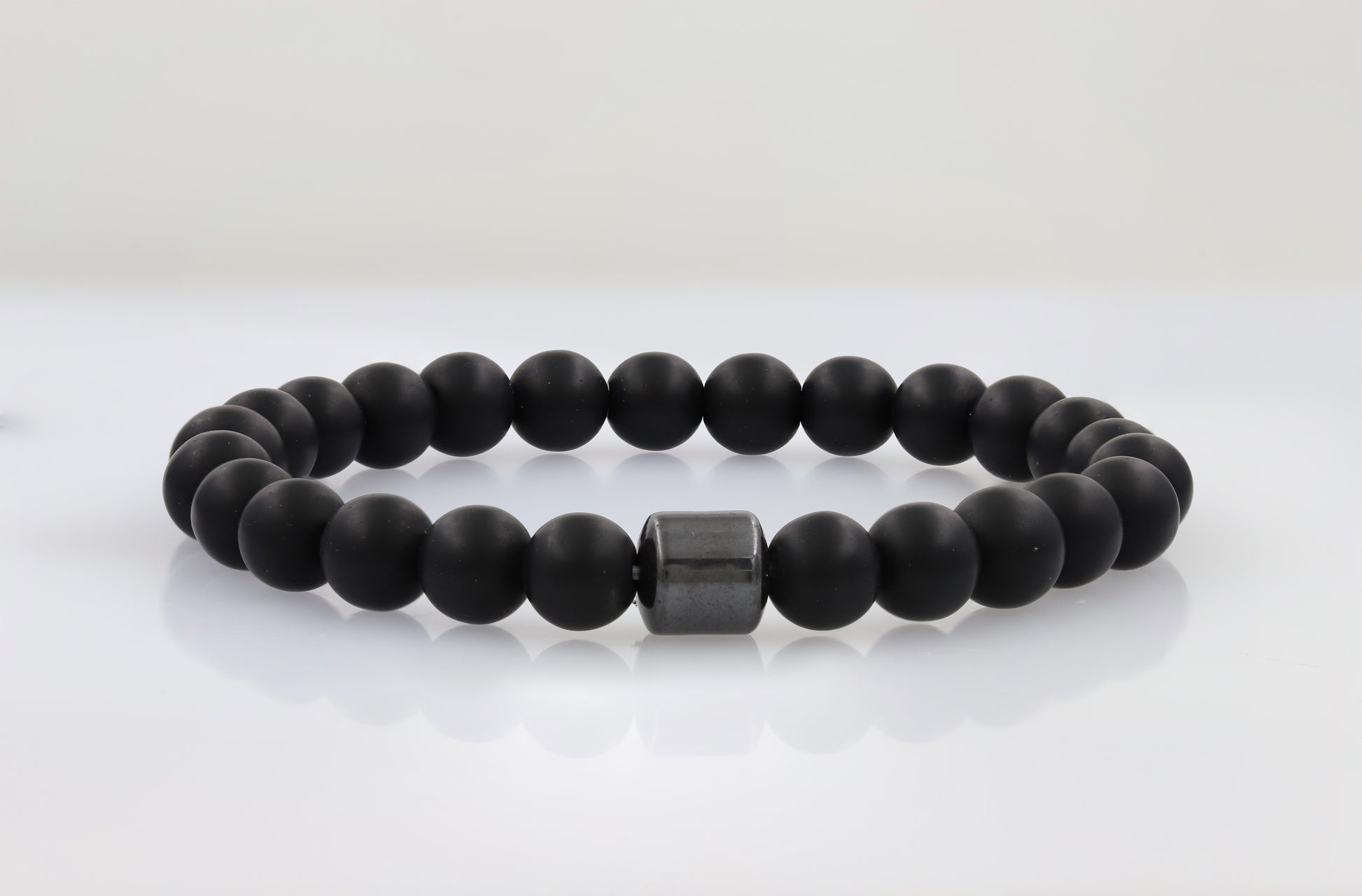 The Slate Beads Bracelet - THE STERLING FORGE
