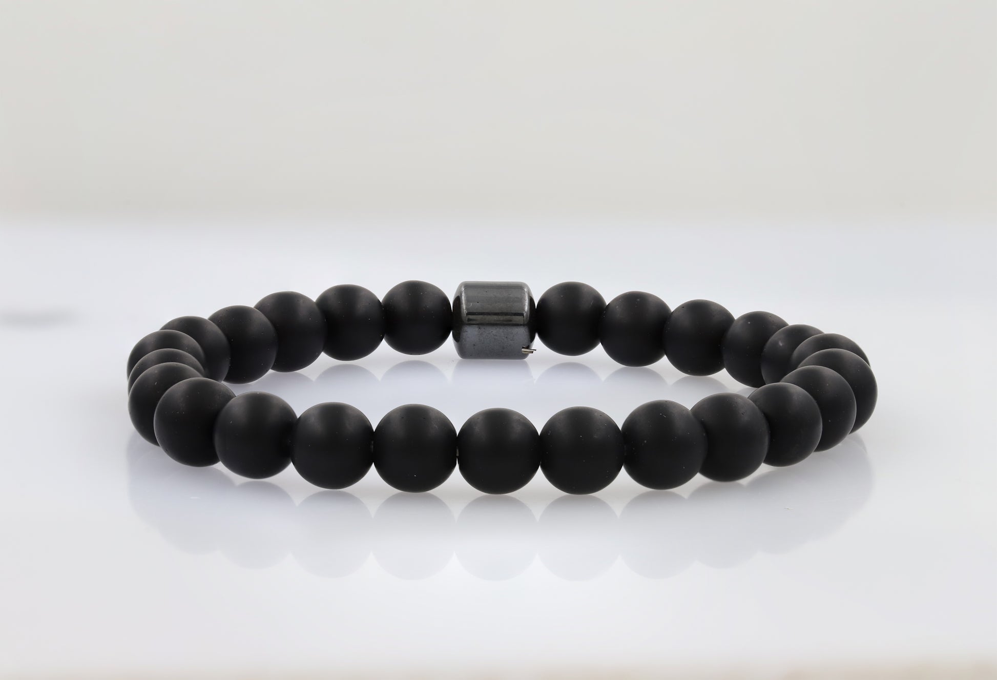 The Slate Beads Bracelet - THE STERLING FORGE