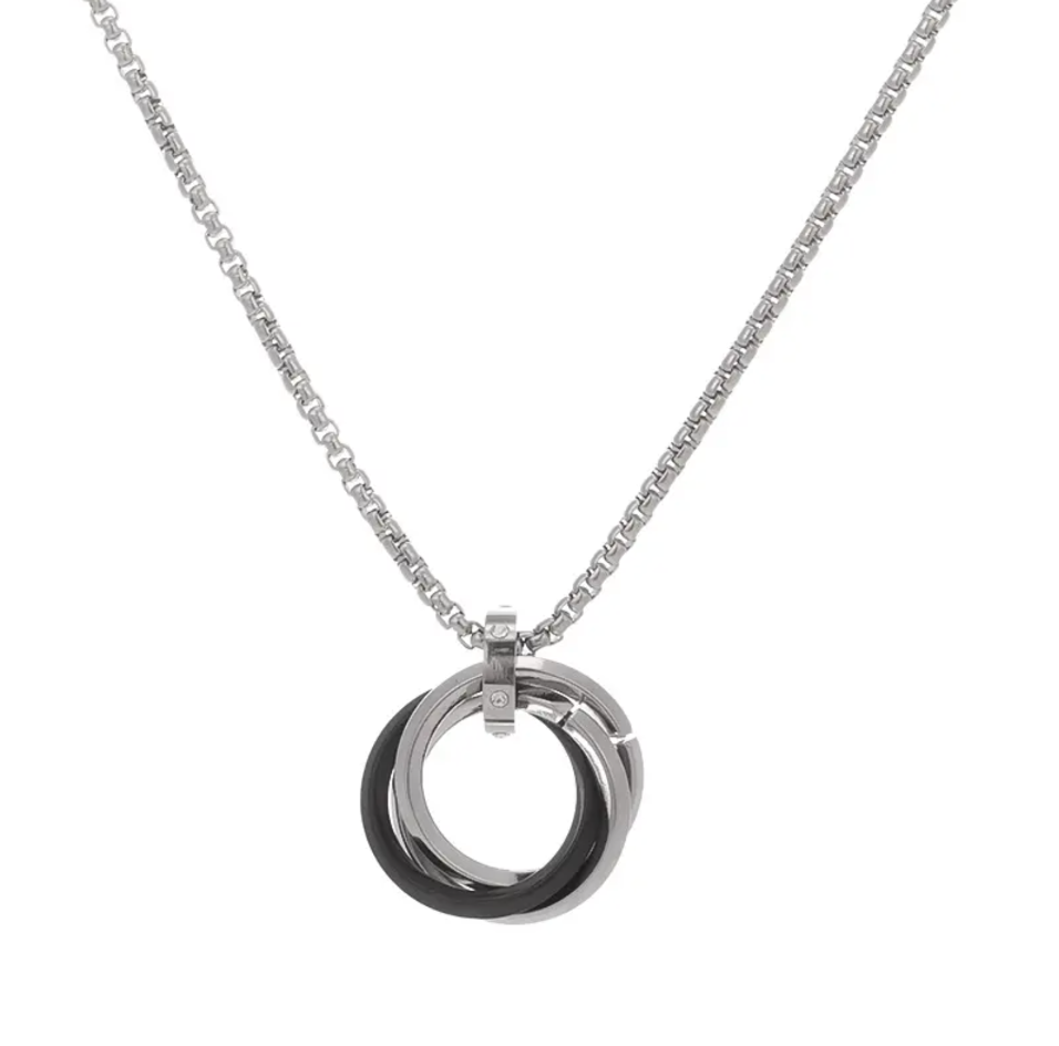 Interlocking Rings Pendant - THE STERLING FORGE