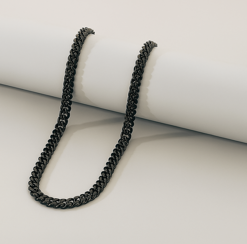 CUBAN LINK CHAIN 8mm - THE STERLING FORGE