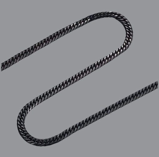 4mm Cuban Chain - THE STERLING FORGE