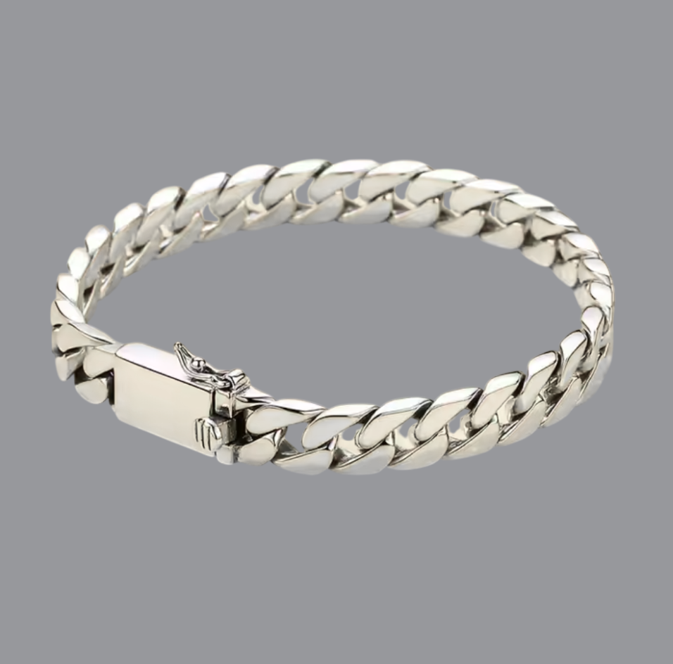 Cuban Link Bracelet - THE STERLING FORGE