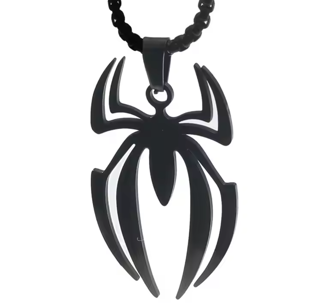 The Shadow Spider Pendant - THE STERLING FORGE