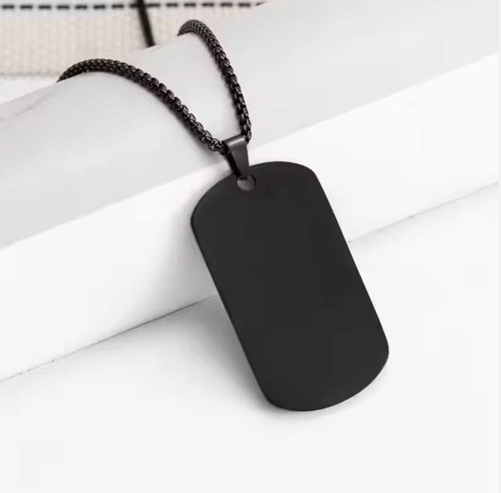 Custom Military Dog Tag - THE STERLING FORGE