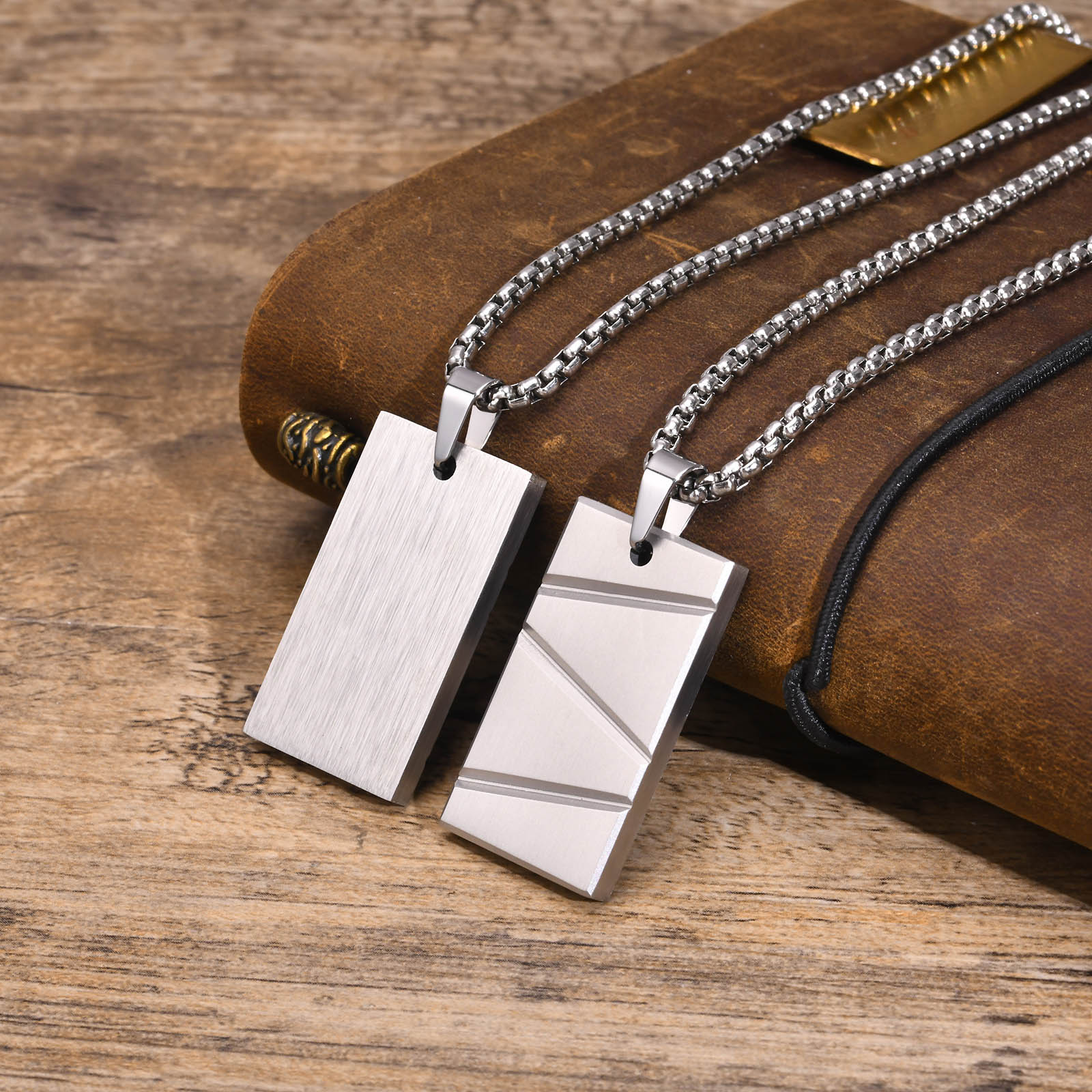 The EdgeLine Pendant - THE STERLING FORGE