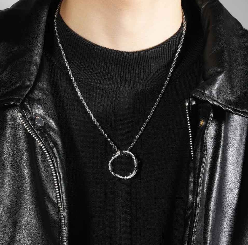 Thorn Halo Pendant - THE STERLING FORGE