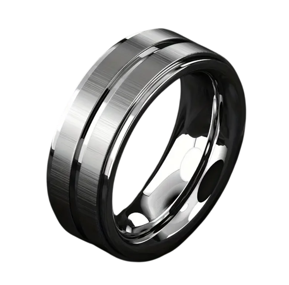 The Stratos Edge Ring - THE STERLING FORGE