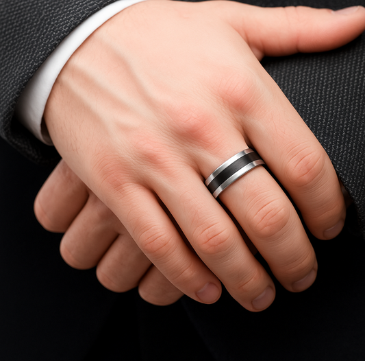 Shadow Stripe Ring