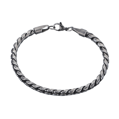 Steel Link Bracelet