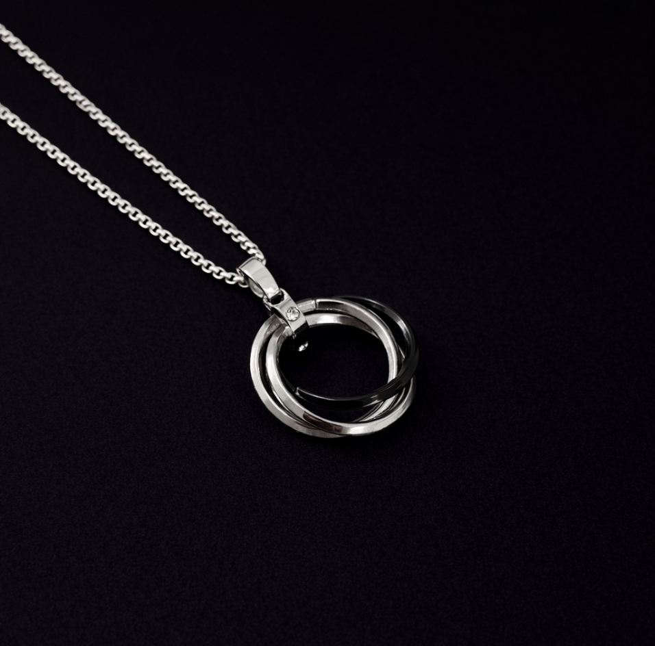 Interlocking Rings Pendant