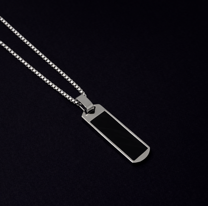 The Onyx Edge Pendant