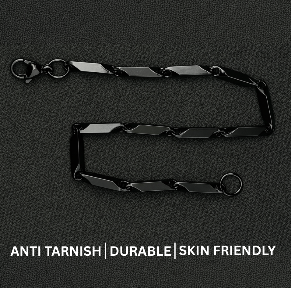 Black Bamboo Bracelet (20 cm)