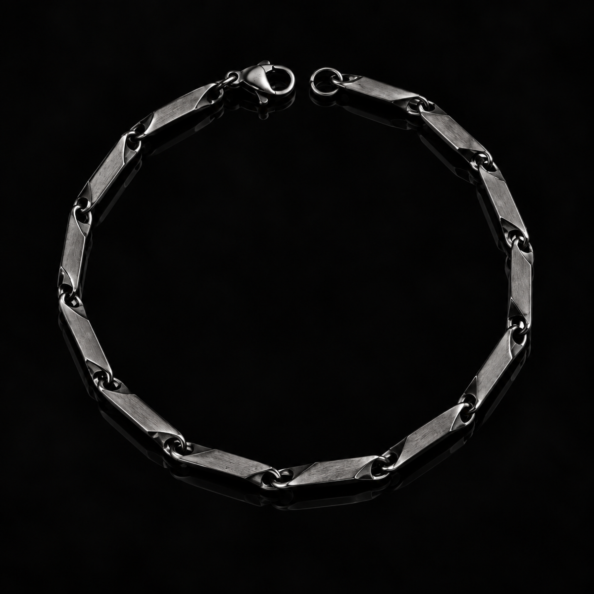 Black Bamboo Bracelet (20 cm)