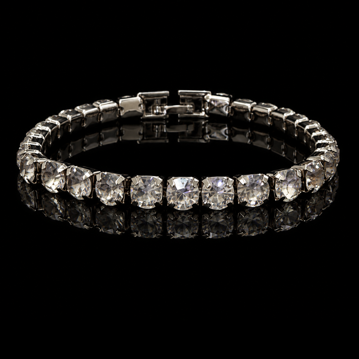 The Iced Tennis Bracelet