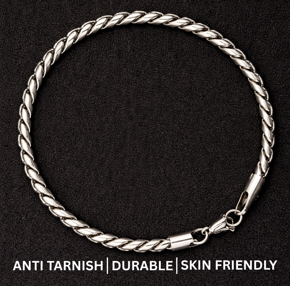 Steel Link Bracelet