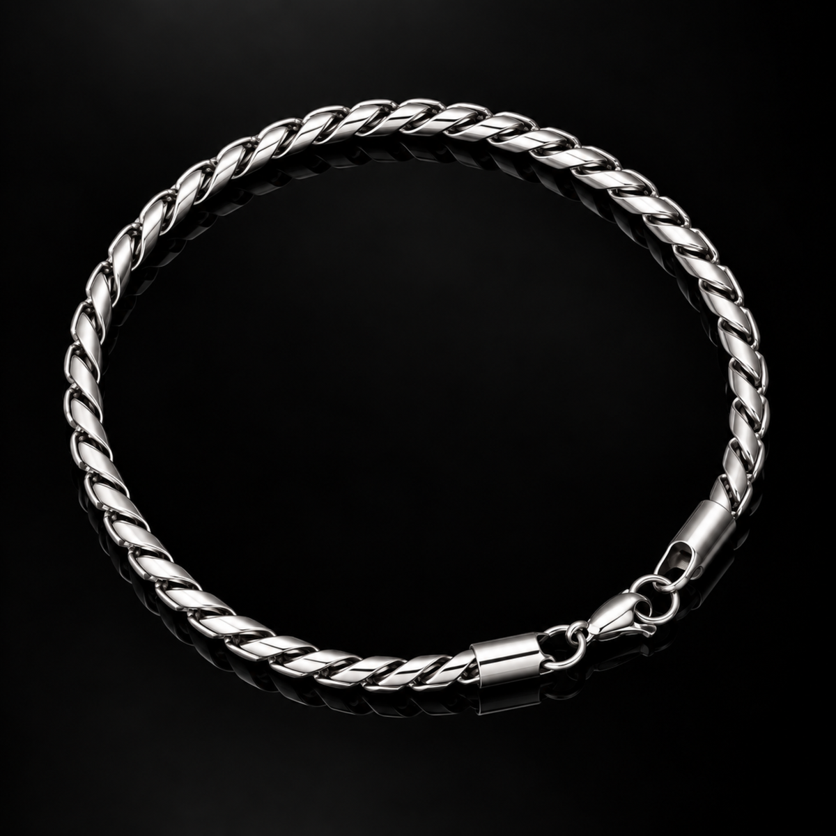 Steel Link Bracelet