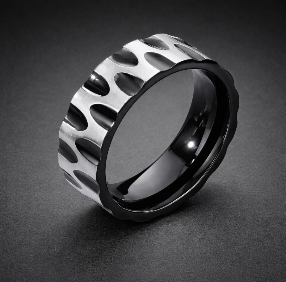 Wave Edge Ring