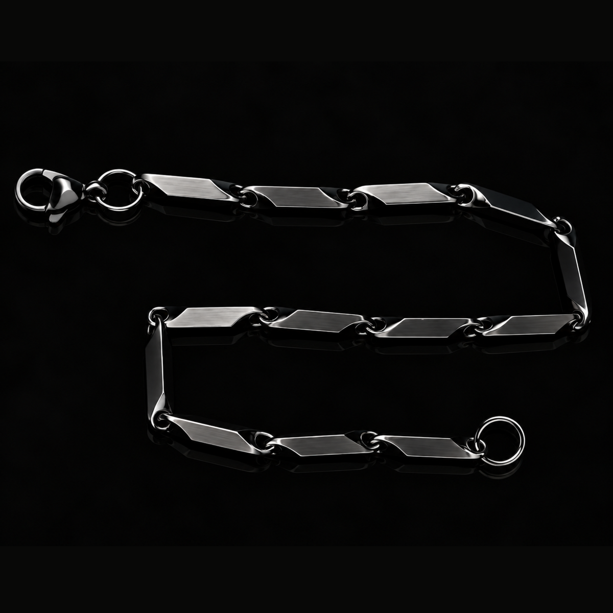 Black Bamboo Bracelet (20 cm)
