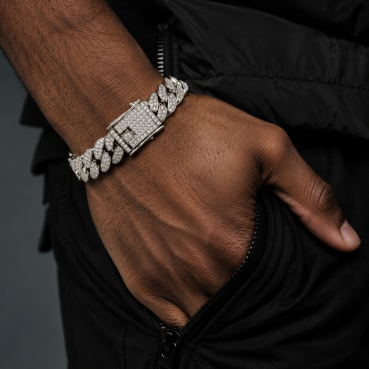 The Iced Cuban Bracelet