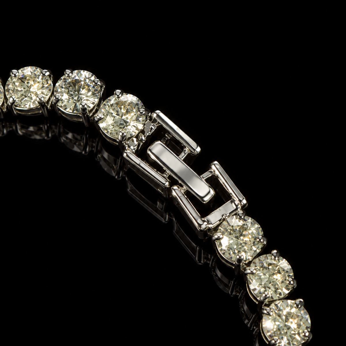 The Iced Tennis Bracelet