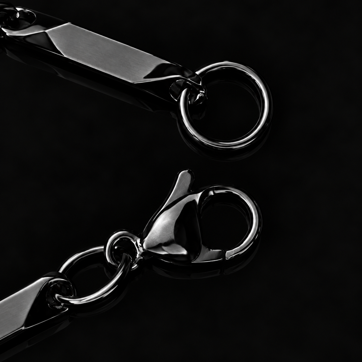 Black Bamboo Bracelet (20 cm)