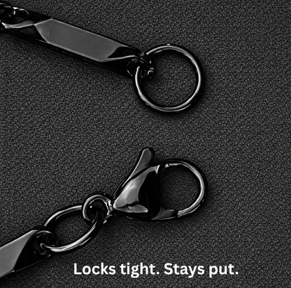 Black Bamboo Bracelet (20 cm)