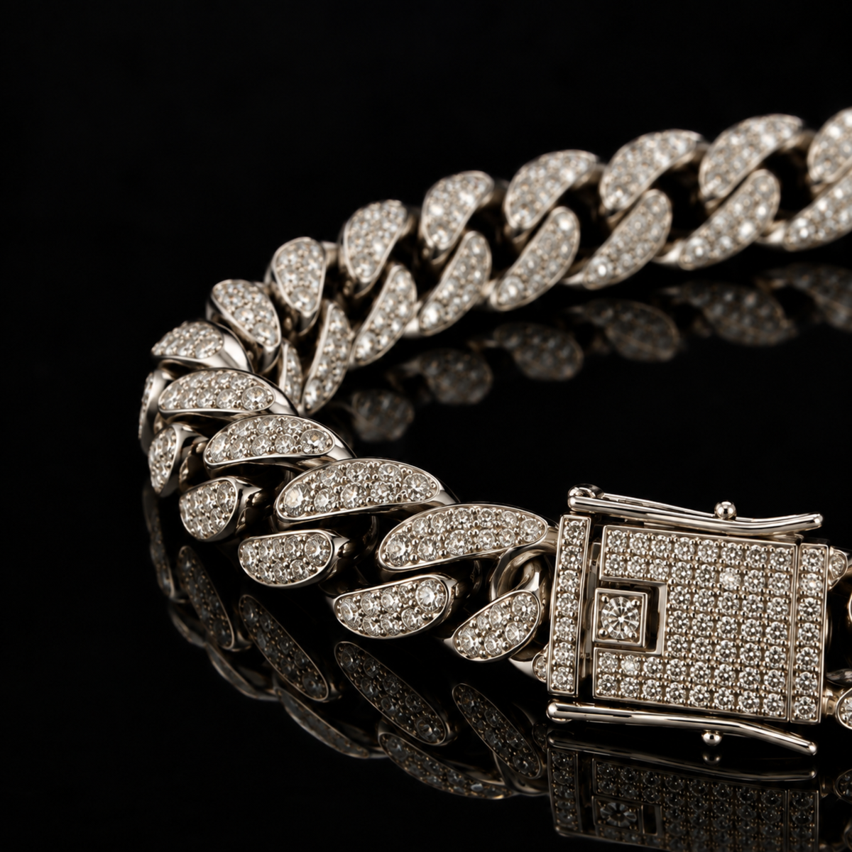 The Iced Cuban Bracelet