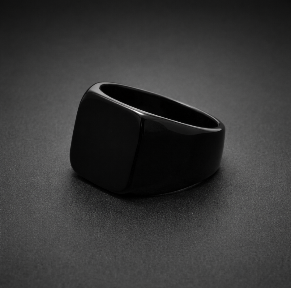 Smooth square top Ring