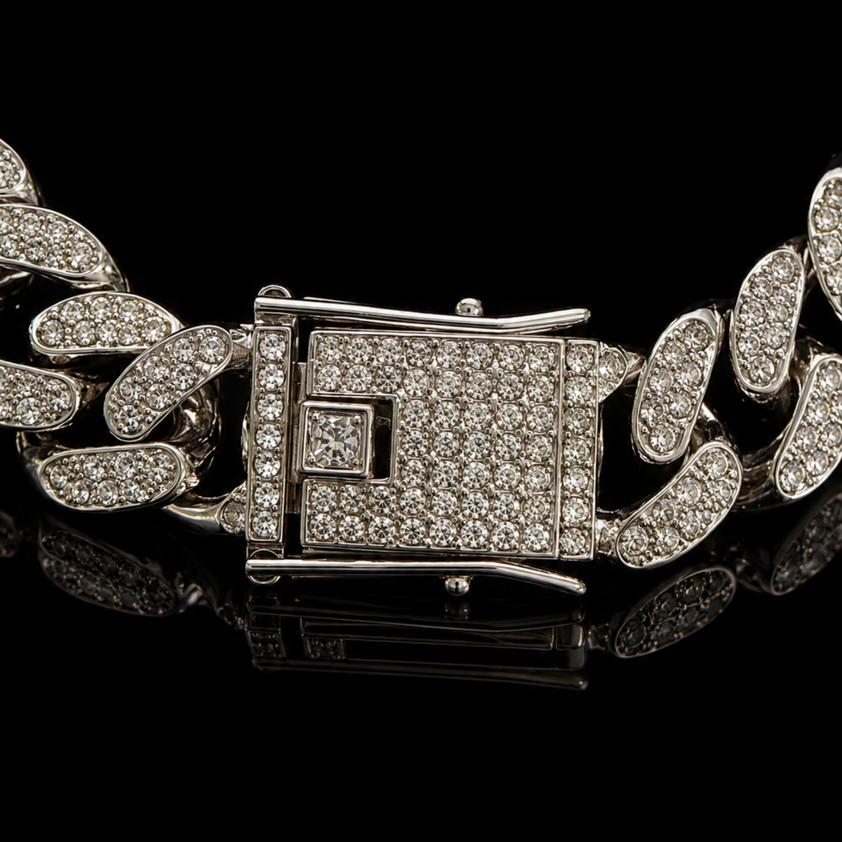 The Iced Cuban Bracelet