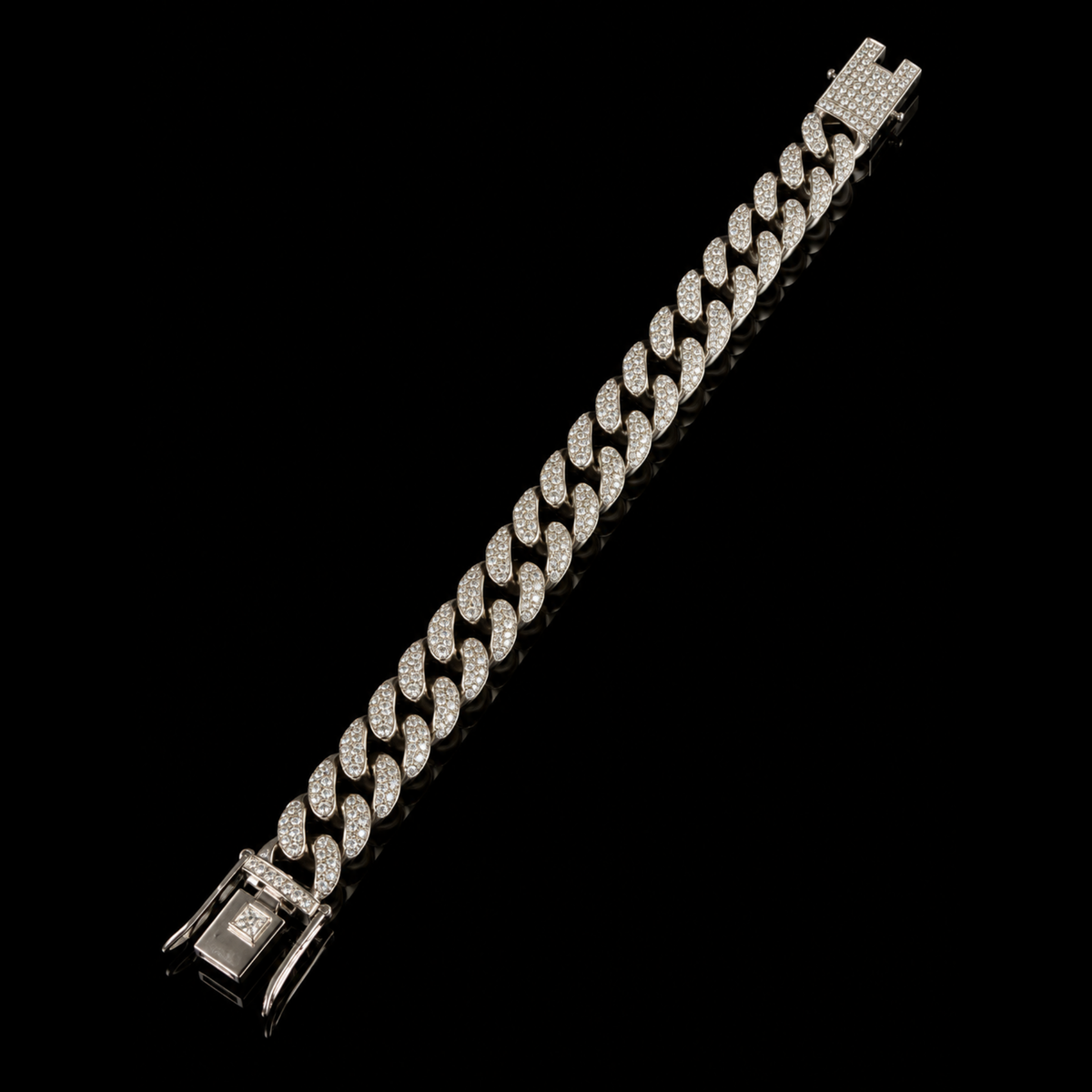 The Iced Cuban Bracelet
