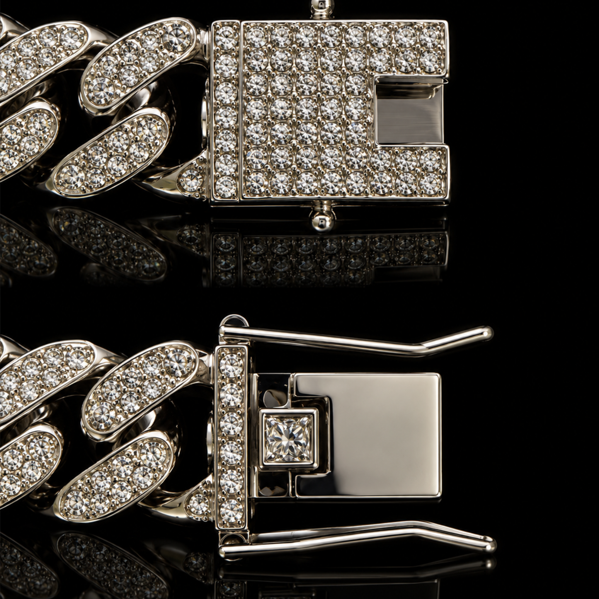The Iced Cuban Bracelet