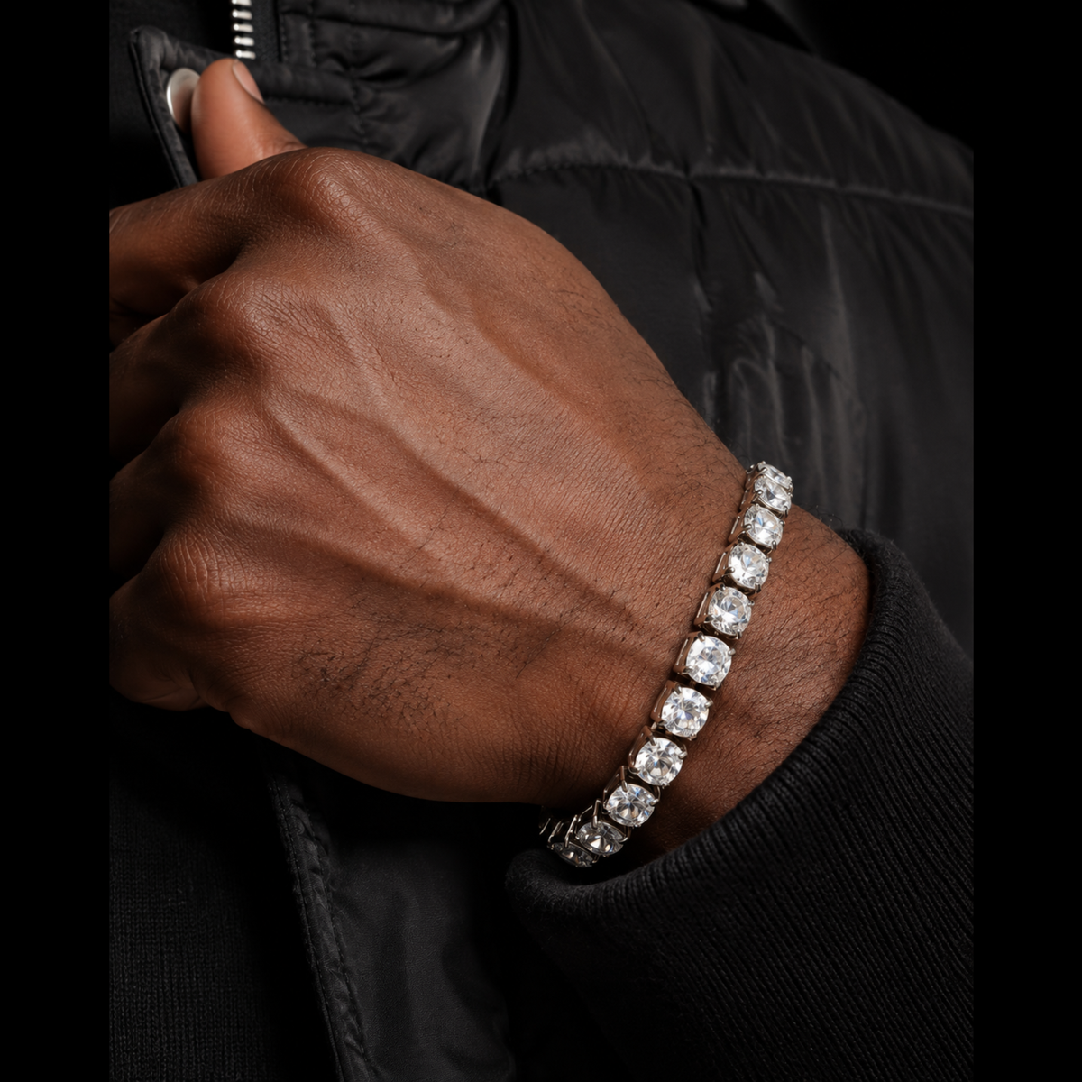 The Iced Tennis Bracelet