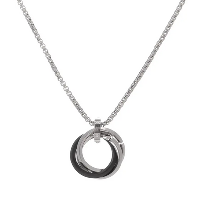 Interlocking Rings Pendant - THE STERLING FORGE