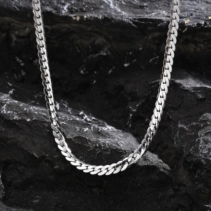 The Chrome Line Chain - THE STERLING FORGE