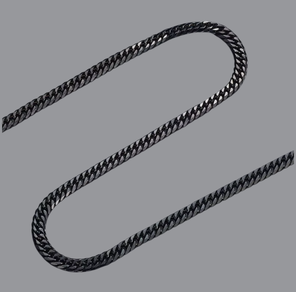 4mm Cuban Chain - THE STERLING FORGE