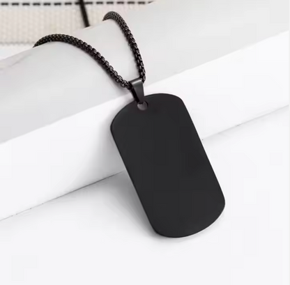 Custom Military Dog Tag - THE STERLING FORGE