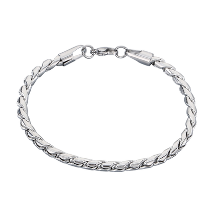 Steel Link Bracelet