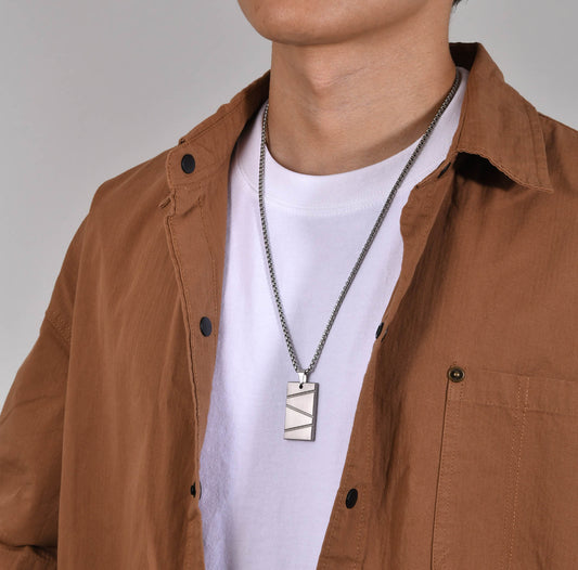 The EdgeLine Pendant - THE STERLING FORGE