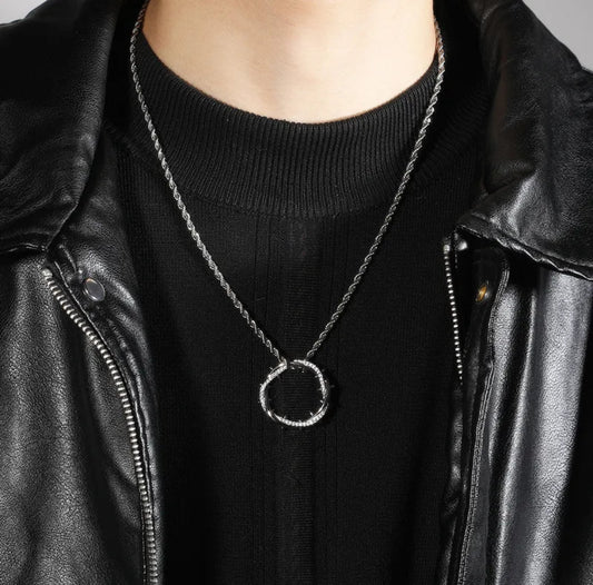 Thorn Halo Pendant - THE STERLING FORGE