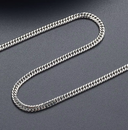 4mm Cuban Chain - THE STERLING FORGE