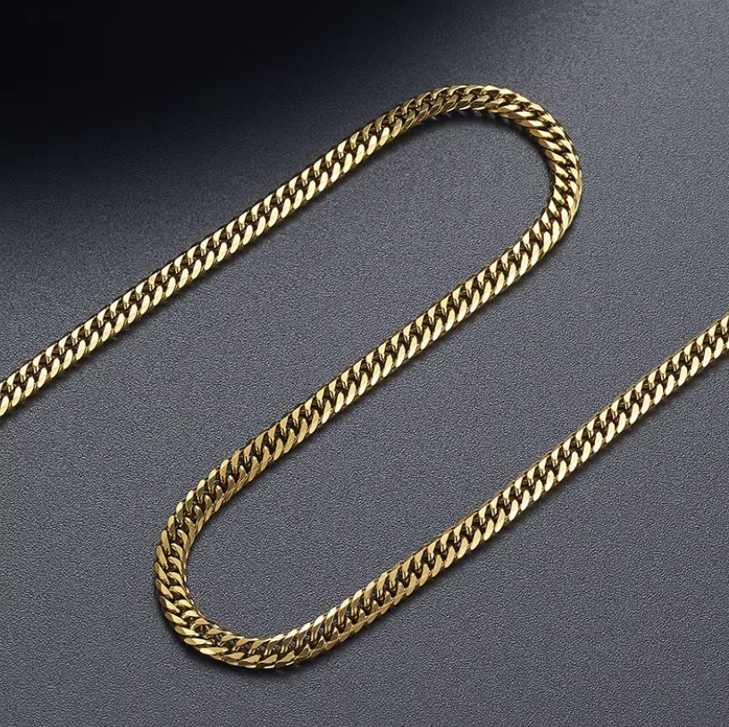 4mm Cuban Chain - THE STERLING FORGE