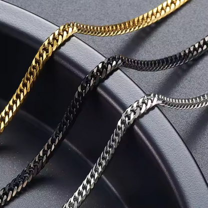 4mm Cuban Chain - THE STERLING FORGE
