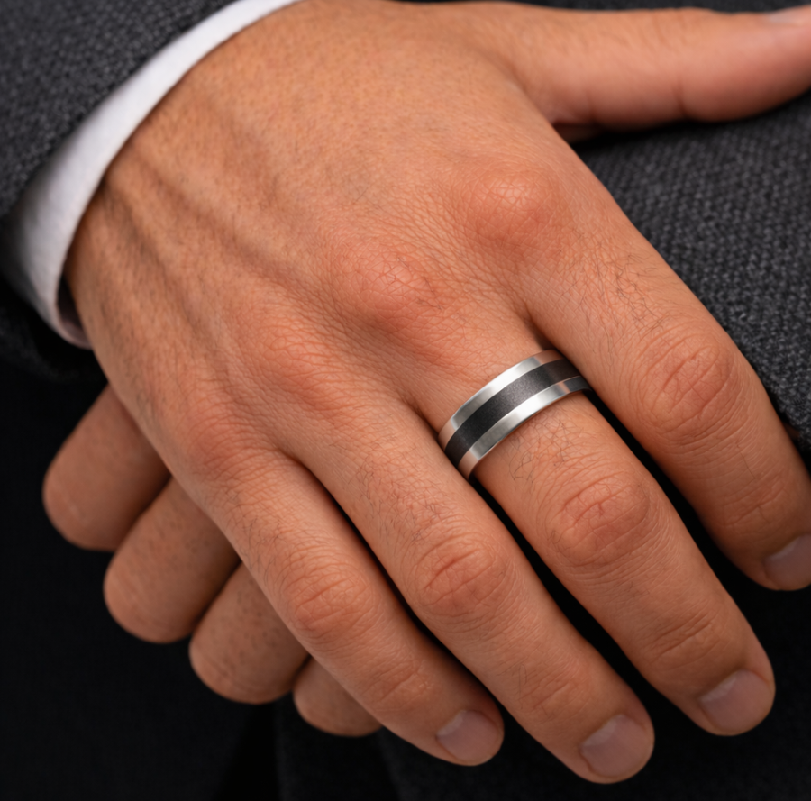 Shadow Stripe Ring