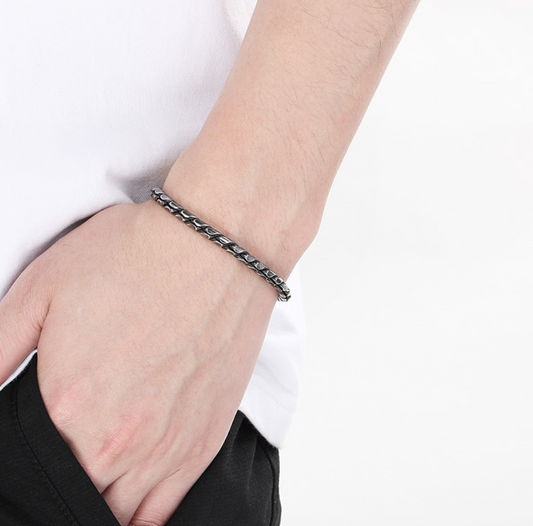 Steel Link Bracelet
