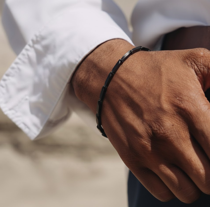 Black Bamboo Bracelet